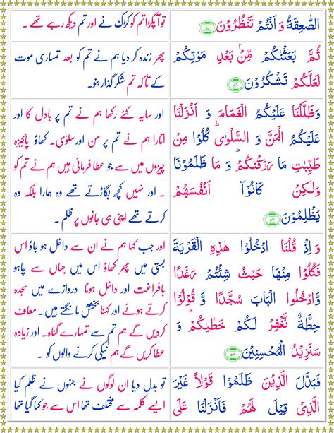 Surah Al Baqarah Urdu Page 2 Of 10 Quran O Sunnat