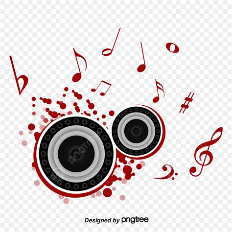 Music Speakers Clipart Hd Png Music Theme Vector Material Speaker