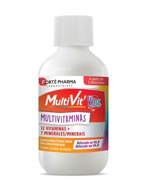 Multivit Kids Bebible 150 ML - Vitaminas – Forté Pharma