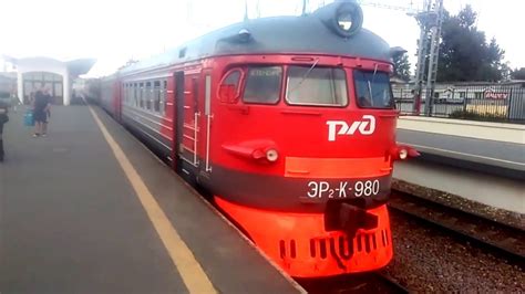 Самая старая электричка Санкт_Петербурга ЭР-2-К 980. Ныне - поезд ...