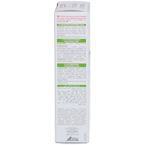 TOPICREM AC Crème Hydratante Compensatrice 40 ml Redcare Pharmacie