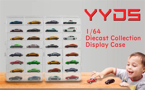 Amazon Hot Scale Matchbox Wheels Toy Car Display Case Holds Toy Cars Storage