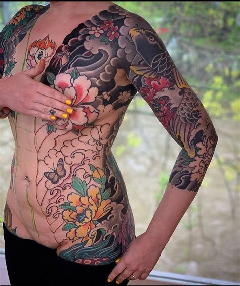 Irezumi Women On Instagram Annamelotattoo Work In Progress By