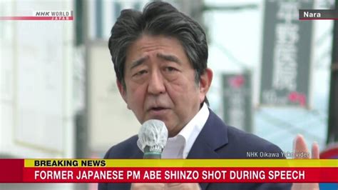 Lancien Premier Ministre Japonais Abe Shinzo Victime Dune Attaque Par