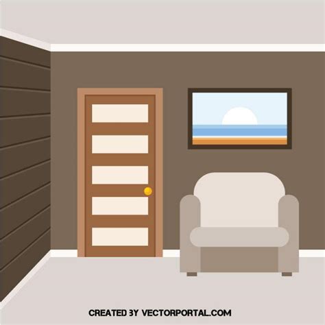 Room interior image.ai Royalty Free Stock SVG Vector