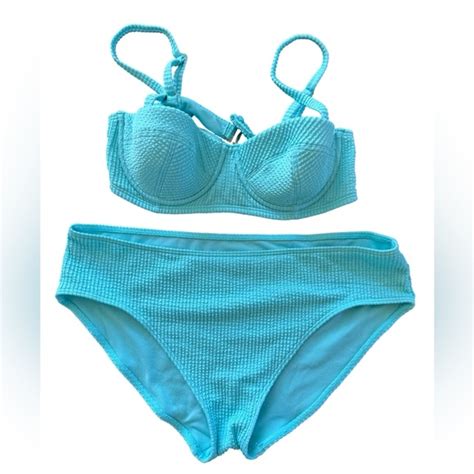 Swim Adore Me Bikini B Top Medium Bottoms Poshmark