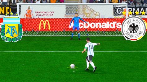 Fifa 23 Argentina Vs Germany Penalty Shootout Pc Next Gen Youtube