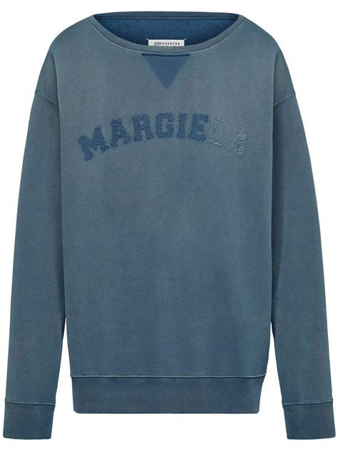 MAISON MARGIELA - Logo Cotton Sweatshirt Maison Margiela