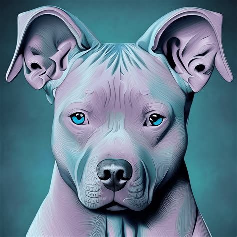 Pitbull Vector Graphic · Creative Fabrica