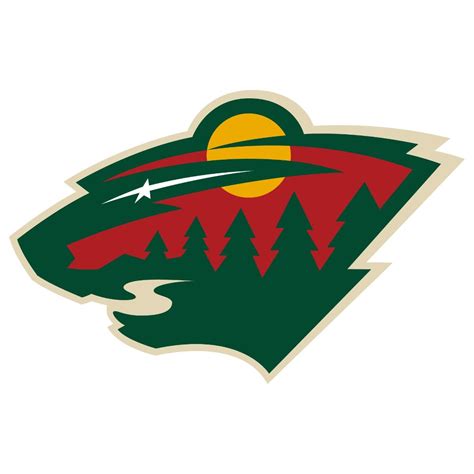 Hockey Wall Decals - Hockey Team Logos - Minnesota Wild | Nhl logos ...