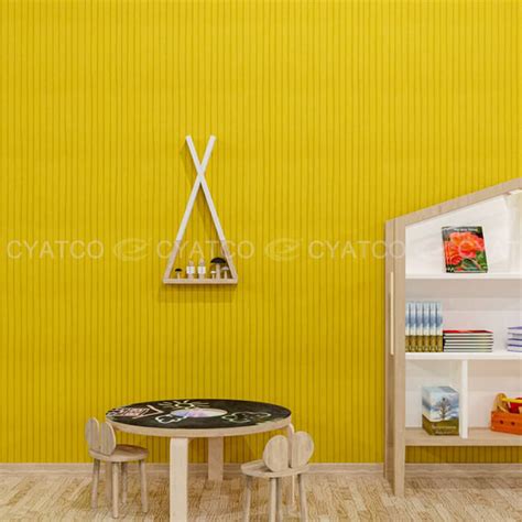 Polyester Fiber Vertical Grooved Acoustic Panel Cyatco Akupanel