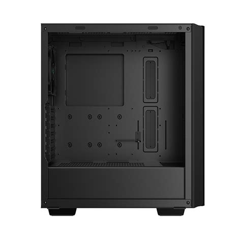 DeepCool CH510 Mesh Digital Tempered Glass Mid-Tower ATX Case - Black ...