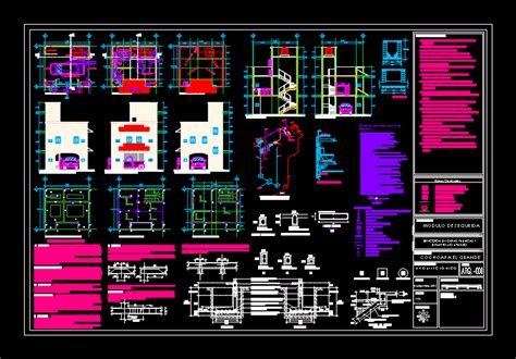 security module  dwg full project  autocad designs cad