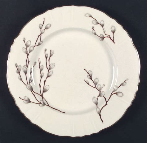 Pussy Willow Dinner Plate By Hanover Replacements Ltd