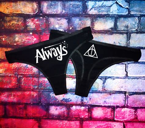 Wizard Always Magic Wand Witch Love Naughty Sexy Thong Panties Lingerie Underwear Etsy