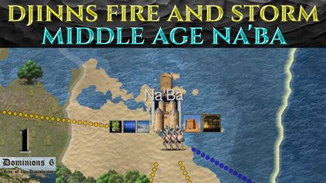 DJINNS FIRE AND STORM MA Na Ba Lets Play DOMINIONS 6 Ep 1 YouTube