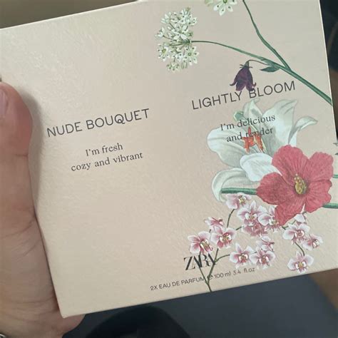 Zara Nude Bouquet Lightly Bloom Perfume Set Nudebouquet Nudeboquet Lightlybloom Zara On