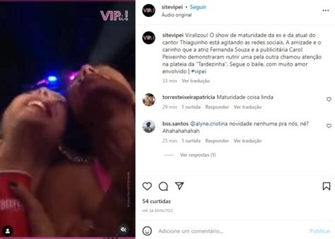 Fernanda Souza Surge No Show De Thiaguinho E Cantor Se Declara Ela T