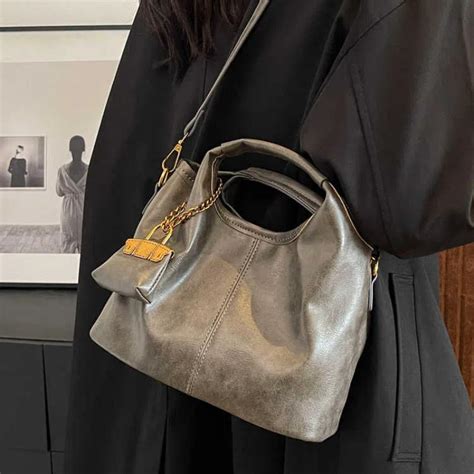 Купить 2 шт. модный дизайн большие сумки через плечо женские сумки-тоут ...