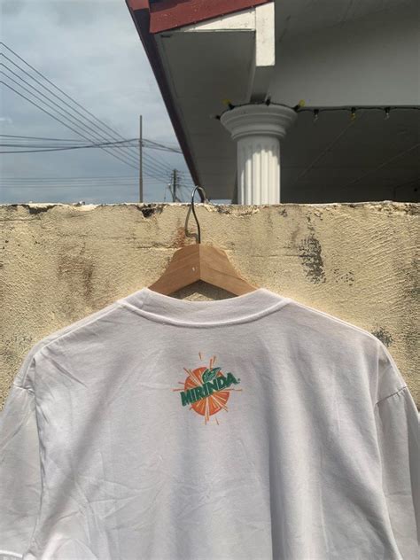 Vintage Mirinda Man Mens Fashion Tops And Sets Tshirts And Polo Shirts