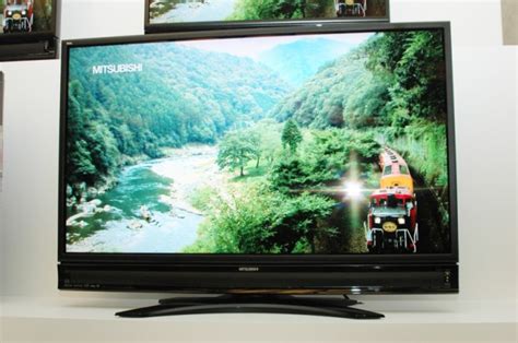 Mitsubishi Japan Goodness Worlds First Tv With Built In Blu Ray