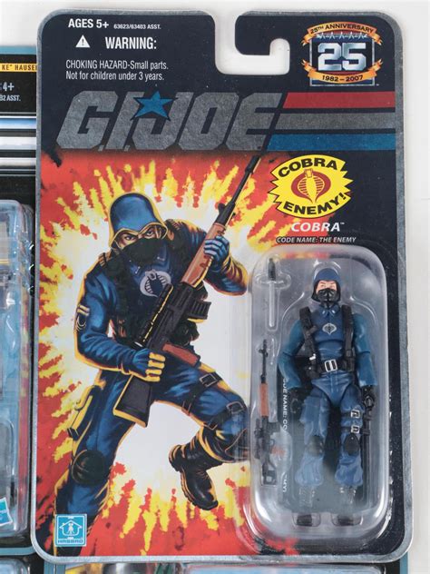 Hasbro Gi Joe Anniversary And The Rise Of Cobra Action Figures Ebth