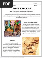 Atividade De Artes Com Texto 8 Ano - Atividade de Artes 8 Ano | PDF