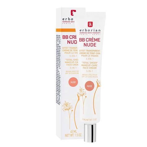 Bb Krema Nude Ml Erborian Slovenija Korejska Kozmetika Cc In Bb Kreme