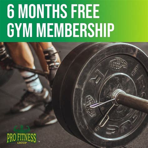 Free 6 Months Gym Membership By Profitnessgroup On Deviantart