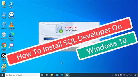 How To Install Sql Developer On Windows Youtube