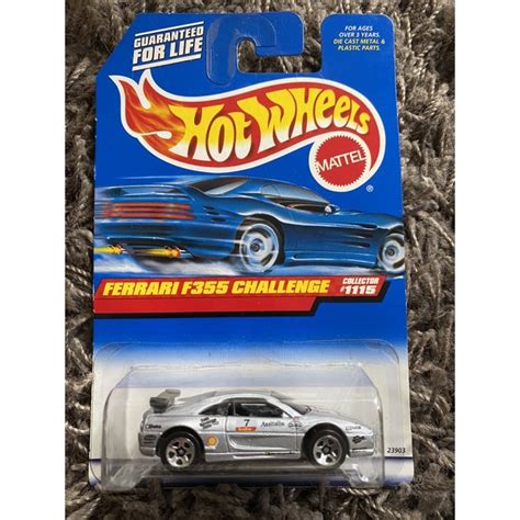 Hot Wheels Ferrari F Challenge Kelabu Shopee Malaysia