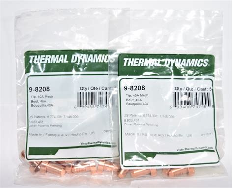 Thermal Dynamics Cnc Plasma 10pcs Thermal Dynamics Plasma Tip 40a