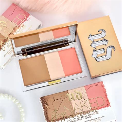 B Ng Ph N M H Ng Highlighter Bronzer Urban Decay Stay Naked Threesome G Vua H Ng Hi U