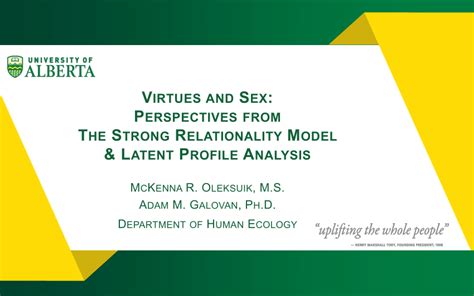 Pdf Virtues And Sex Perspectives From The Strong Relationality Model