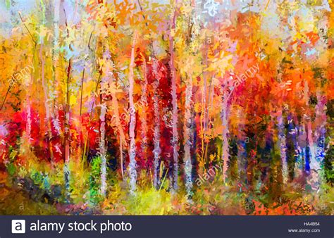 Abstract Forest Painting at PaintingValley.com | Explore collection of ...