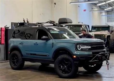 sema show concepts previewed bronco sport wild fund project