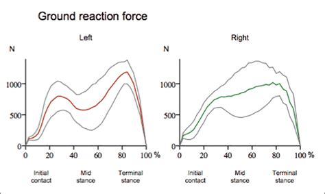 Ground Reaction Force Graph