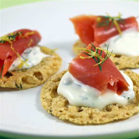 Smoked Salmon Crisps Recipe I Can Cook That