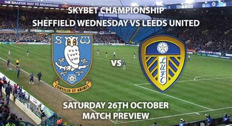 Sheffield Wednesday vs Leeds United - Match Preview | Betalyst.com