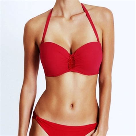 Strapless Bikini Set Etsy