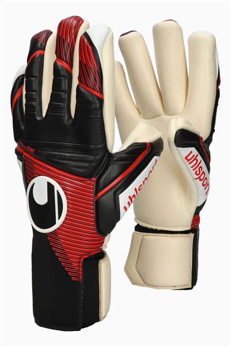 Rękawice Uhlsport Powerline Absolutgrip Finger Surround Czarny Buty