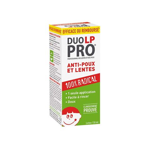 Duo Lp Pro Lotion Anti Poux Et Lentes Ml Peigne