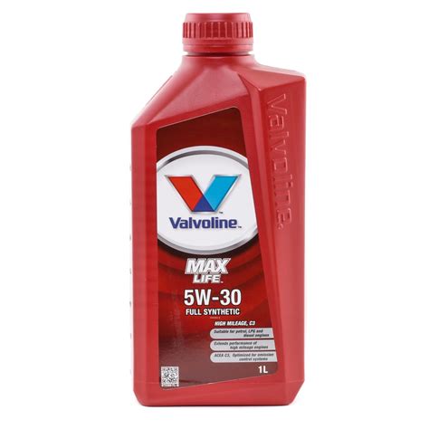Engine Oil Valvoline MaxLife, C3 872369 5W-30, 1l, Synthetic Oil — Buy now!