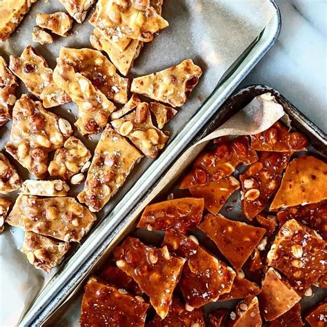 honey-roasted peanut brittle with flaky sea salt | Honey recipes, Honey ...