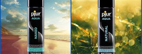 Naked And Nude Water Based Lubricants From The Aqua Range By Pjur The Resource By Molly