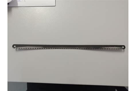 Полотно для ножовки по металлу 1,25х12х300мм, Х6ВФ Без бренда 77707 ...