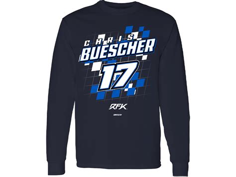 Chris Buescher 2024 Long Sleeve Front Runner T Shirt Rfkshop