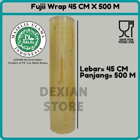 Jual Plastik Wrapping Cling Wrap Plastik Wrap Fujii Wrap Cm X