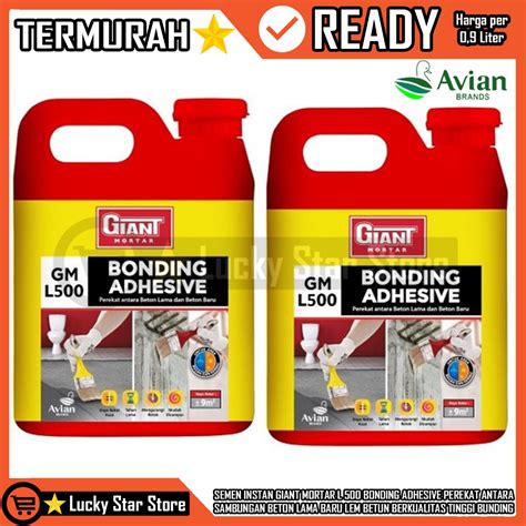 Jual Semen Instan Giant Mortar L Bonding Adhesive Perekat Antara