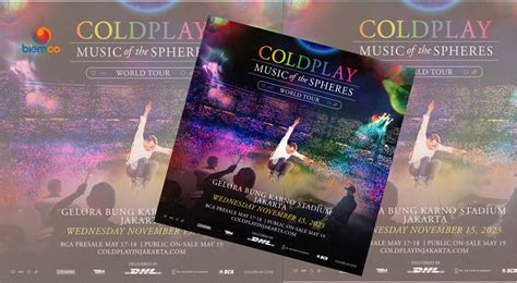 COLDPLAY: "Music Of The Spheres World Tour". Jakarta 15 November 2023 ...